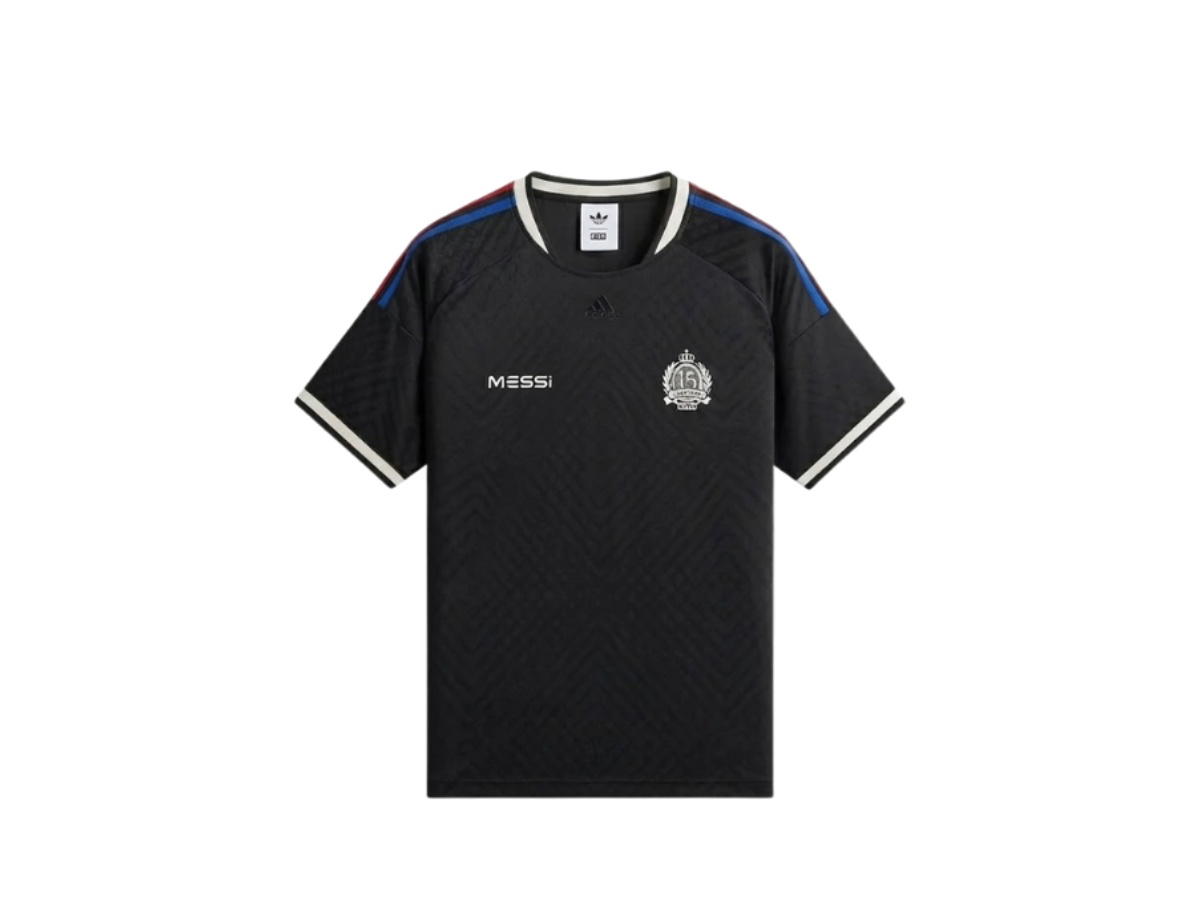 adidas adidas X Kith & Messi Football Jersey Black