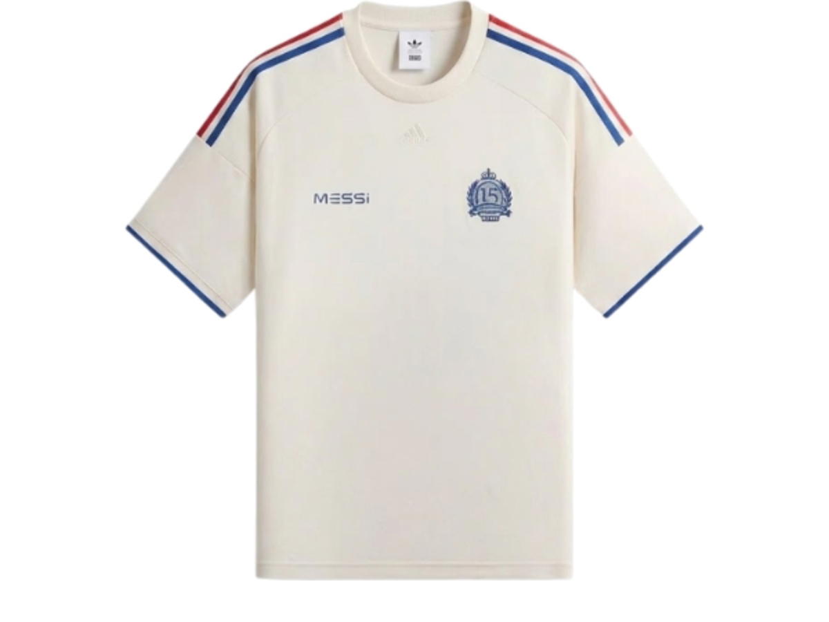 adidas adidas X Kith & Messi Football Jersey Chalk White
