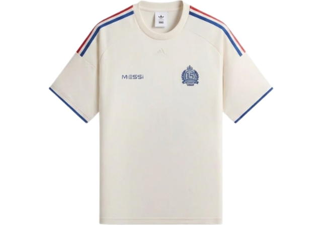adidas adidas X Kith & Messi Football Jersey Chalk White - view 1