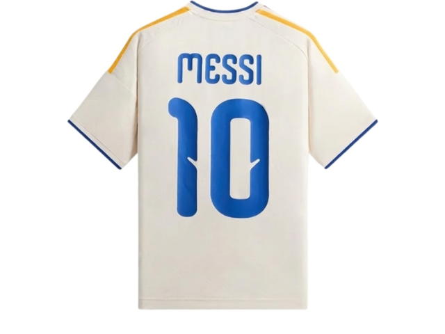 adidas adidas X Kith & Messi Football Jersey Chalk White - view 2