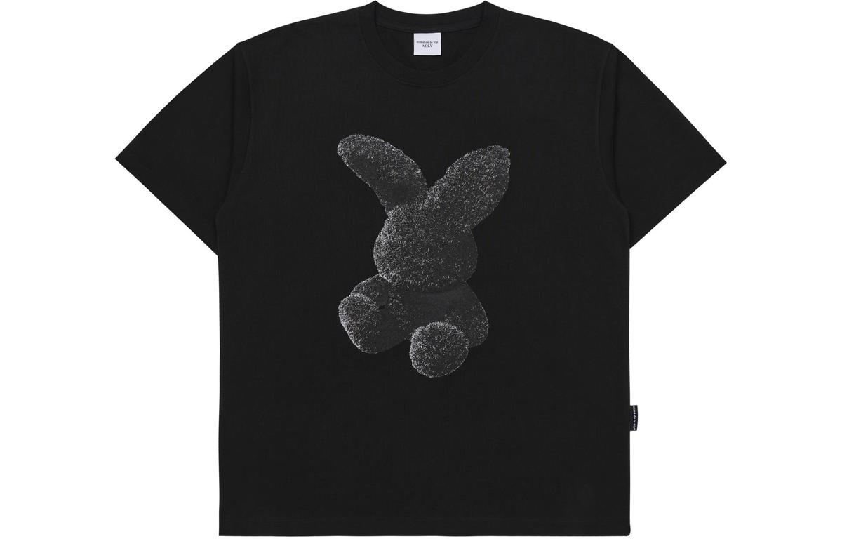 acmé de la vie acmé de la vie Fuzzy Rabbit Short Sleeve T-Shirt Black