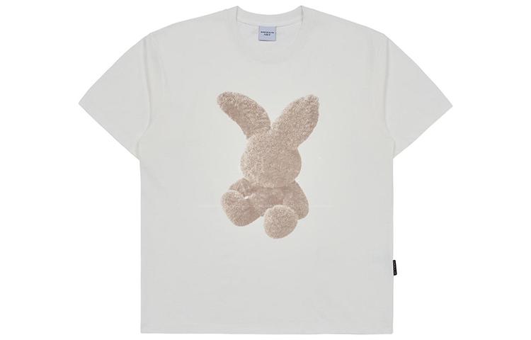 acmé de la vie acmé de la vie Fuzzy Rabbit Short Sleeve T-Shirt White