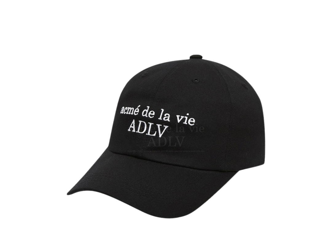 acmé de la vie acmé de la vie Basic Ball Cap R Black