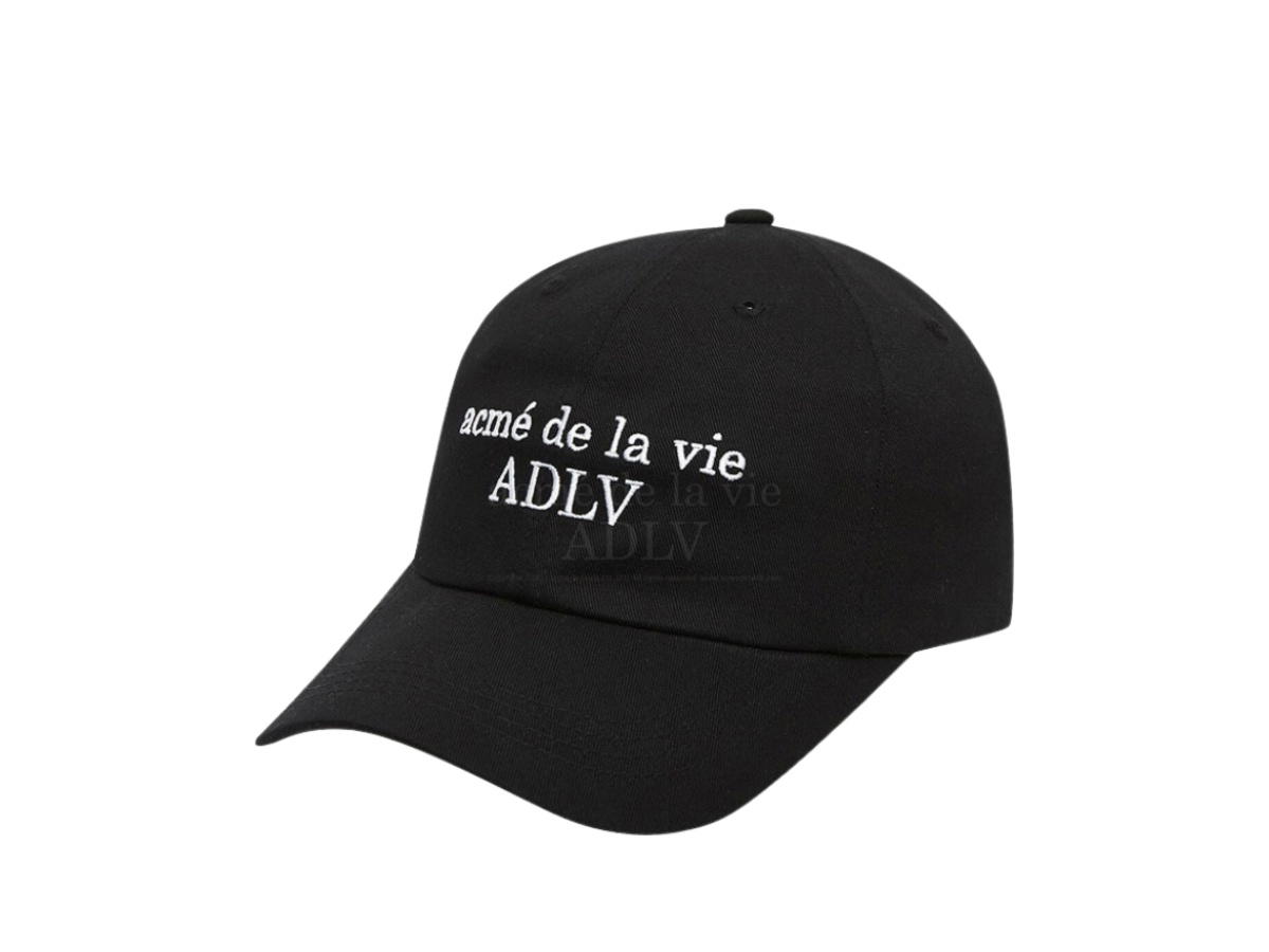 acmé de la vie acmé de la vie Basic Ball Cap R Black