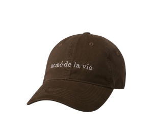 Buy acmé de la vie Basic Big Logo Ball Cap Brown at Sasom – Authentic and Ready to Ship