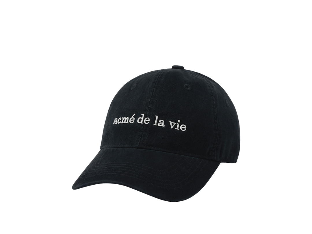 acmé de la vie acmé de la vie Basic Big Logo Ball Cap Black