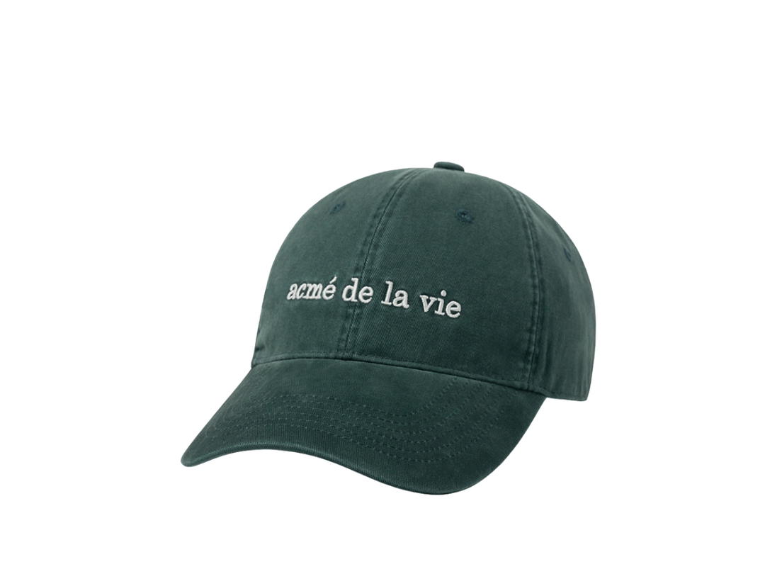 acmé de la vie acmé de la vie Basic Big Logo Ball Cap Green