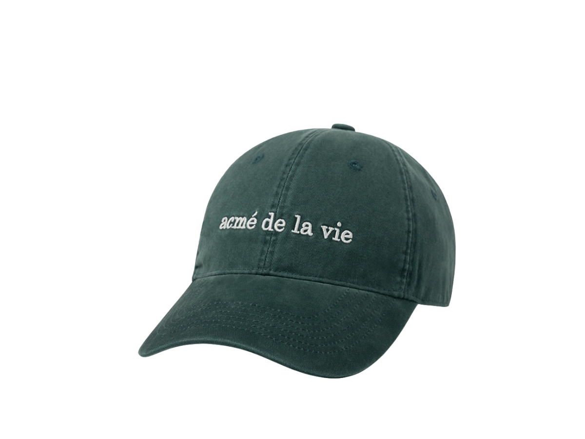 acmé de la vie acmé de la vie Basic Big Logo Ball Cap Green