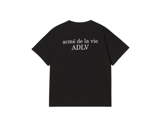 acmé de la vie acmé de la vie Baby Face Cloud Baby Short Sleeve T-shirt Black - view 2
