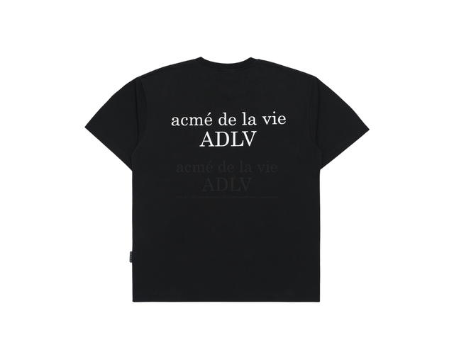 acmé de la vie acmé de la vie Baby Face Yellow Beanie Boy Short Sleeve T-Shirt Black - view 2