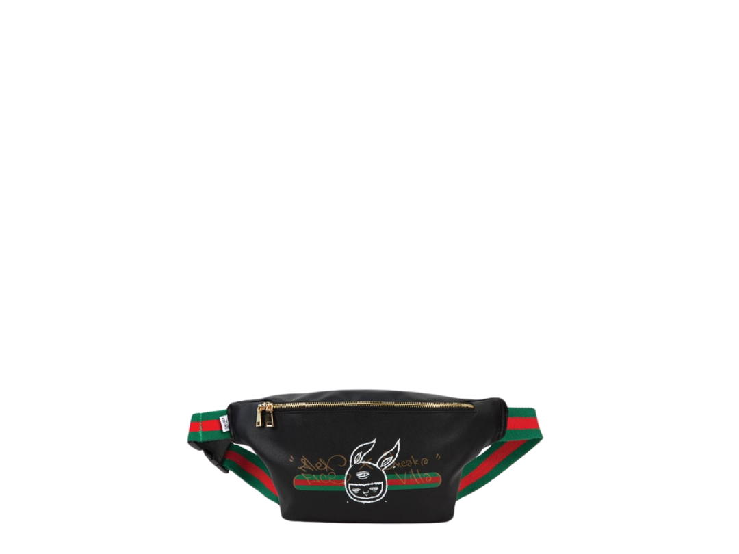 Alex Face Alex Face x SneakaVilla Belt Bag Black