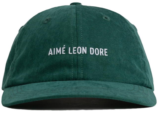 Aime Leon Dore Aime Leon Dore Brushed Nylon Hat Green - view 1