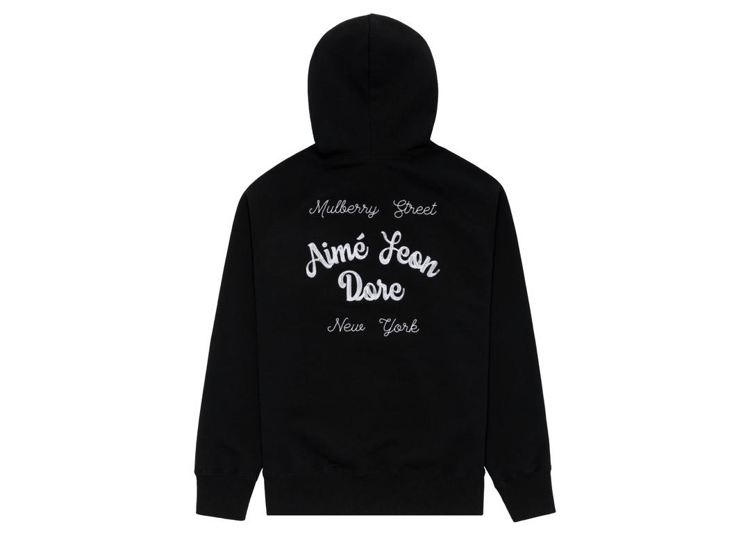 Aime Leon Dore Aime Leon Dore Chain Stitch Hoodie Black