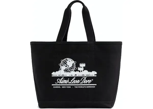 Buy Aime Leon Dore Large Unisphere Tote Bag Black/White at Sasom – Authentic and Ready to Ship