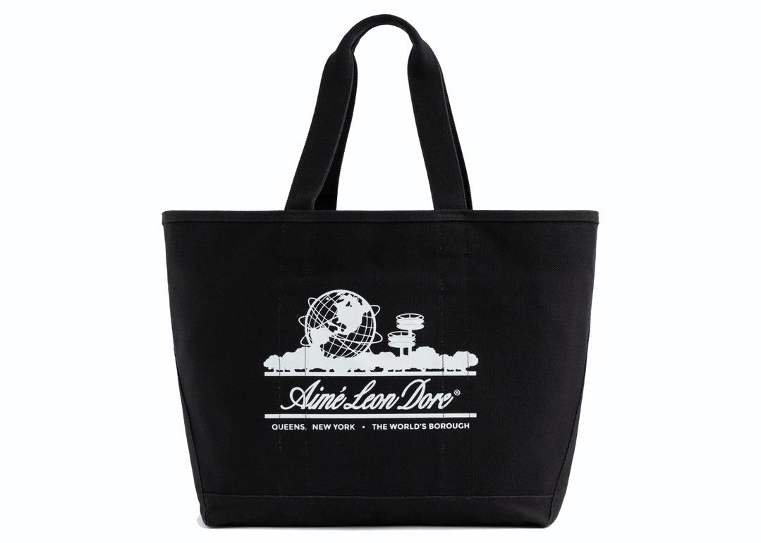 Aime Leon Dore Aime Leon Dore Large Unisphere Tote Bag Black/White