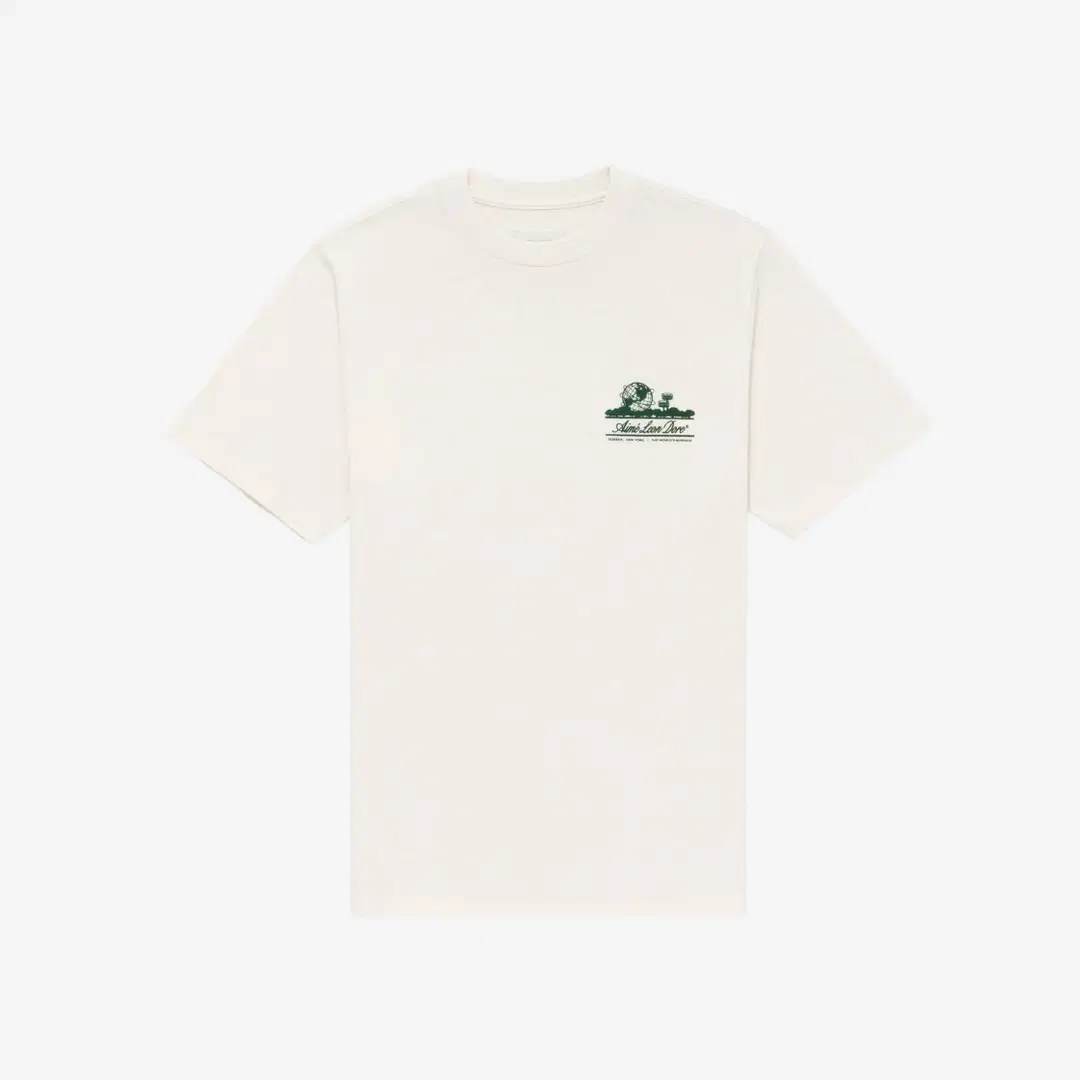Aime Leon Dore Aime Leon Dore Unisphere Short Sleeve T-Shirt Cream
