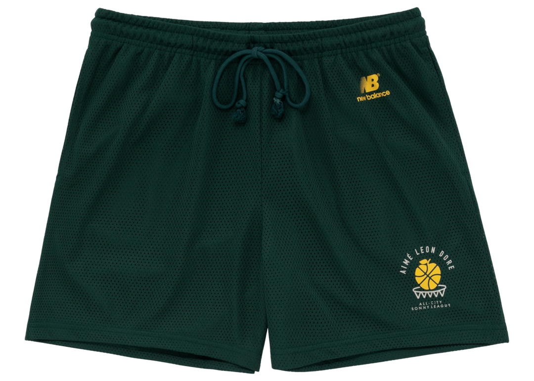 Aime Leon Dore Aime Leon Dore x New Balance SONNY League Gym Shorts Green