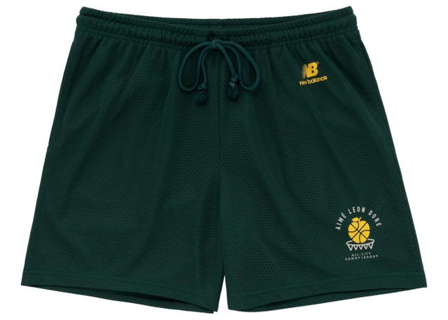 Aime Leon Dore Aime Leon Dore x New Balance SONNY League Gym Shorts Green - view 1