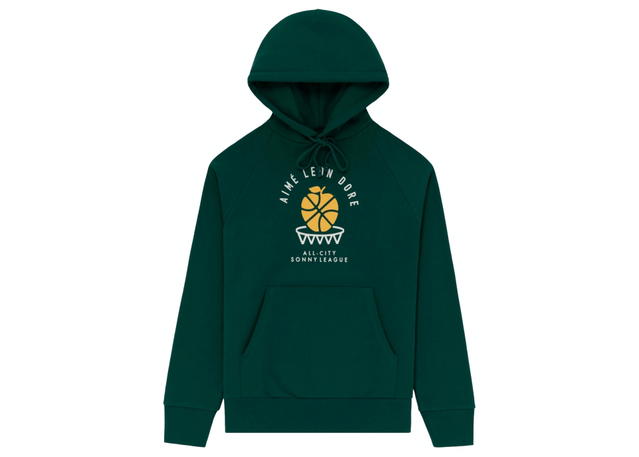 Aime Leon Dore Aime Leon Dore x New Balance SONNY League Hoodie Green - view 1