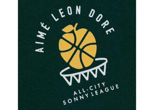 Aime Leon Dore Aime Leon Dore x New Balance SONNY League Hoodie Green - view 2