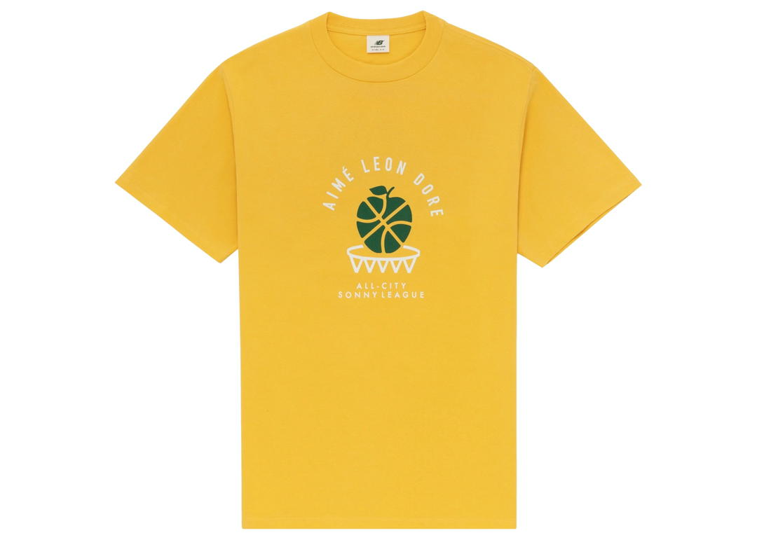 Aime Leon Dore Aime Leon Dore x New Balance SONNY League Tee Yellow