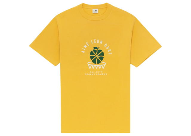Aime Leon Dore Aime Leon Dore x New Balance SONNY League Tee Yellow - view 1