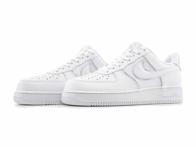Nike Nike Air Force 1 '07 LV8 4 'Triple White' - view 3