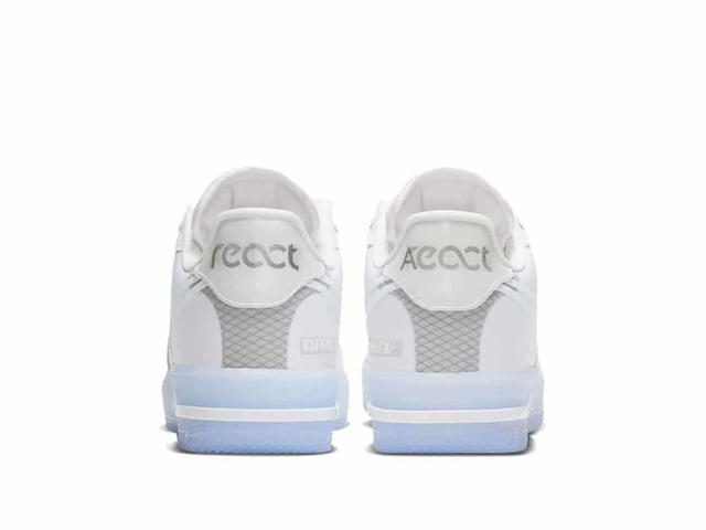 Nike Nike Air Force 1 React QS White Ice - view 2