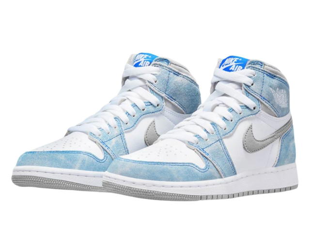 Jordan Jordan 1 Retro High Hyper Royal Smoke Grey (GS) - view 3