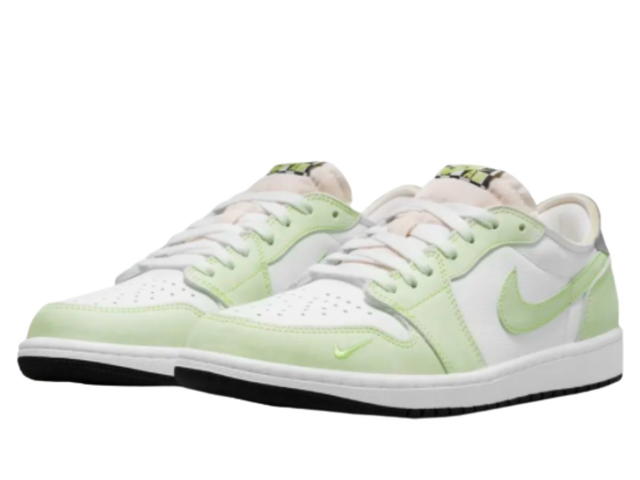 Jordan Jordan 1 Retro Low White Ghost Green Black - view 3