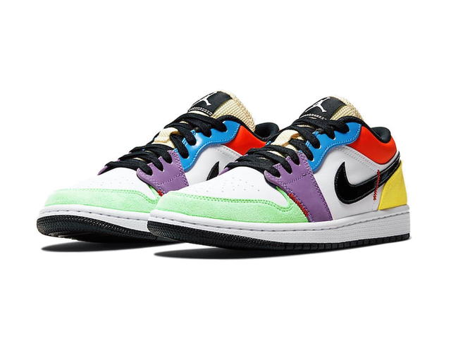Jordan Jordan 1 Low Multicolor (W) - view 3