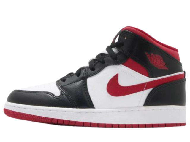 Jordan Air Jordan 1 Mid 'Metallic Red' (GS) - view 2