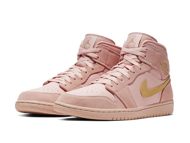 Jordan Jordan 1 Mid Coral Gold - view 3