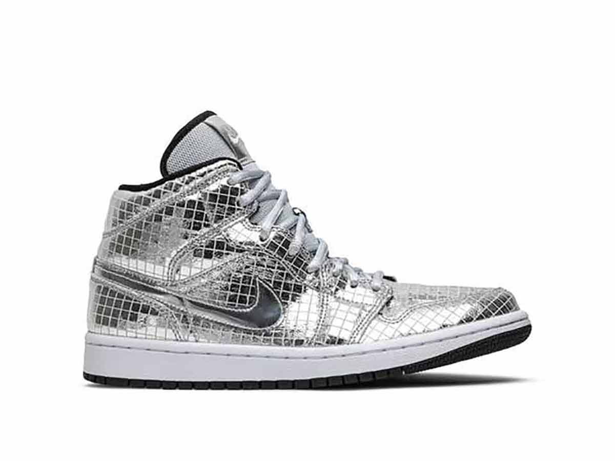 Jordan Wmns Air Jordan 1 Mid 'Disco Ball'
