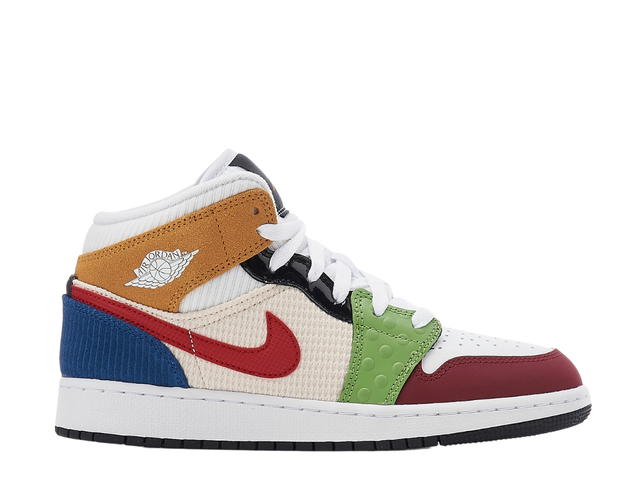 Jordan Jordan 1 Mid Patchwork (GS) - view 1