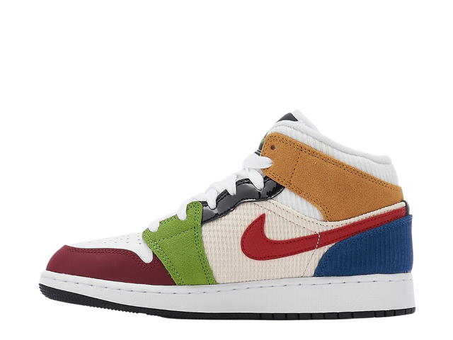 Jordan Jordan 1 Mid Patchwork (GS) - view 2