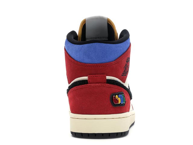 Jordan Jordan 1 Mid SE Fearless Blue the Great - view 2