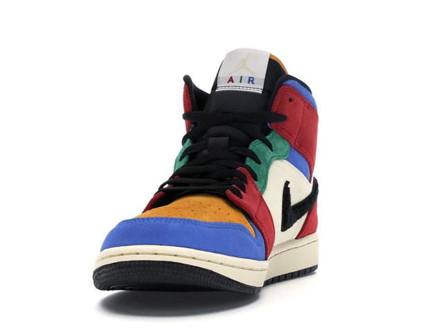 Jordan Jordan 1 Mid SE Fearless Blue the Great - view 3