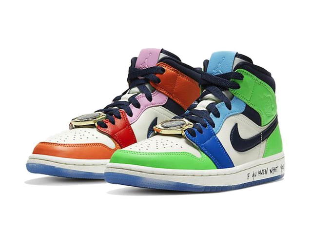 Jordan Jordan 1 Mid SE Fearless Melody Ehsani (Women's) - view 3