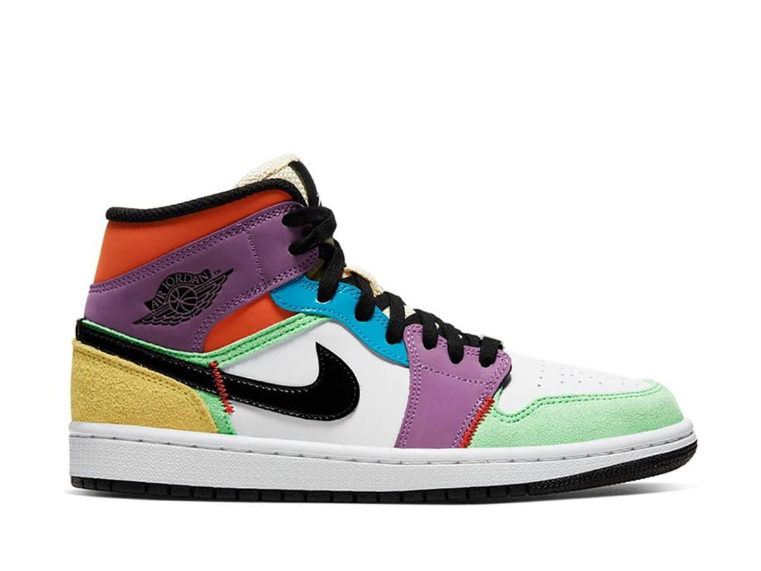 Jordan Jordan 1 Mid SE Multi-Color (Women's)