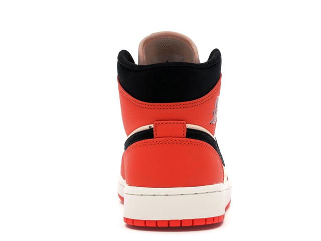 Jordan Jordan 1 Mid Team Orange Black - view 2