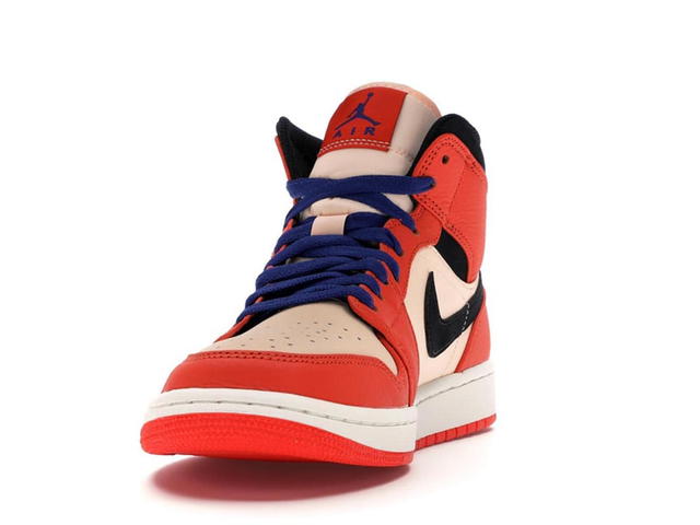 Jordan Jordan 1 Mid Team Orange Black - view 3