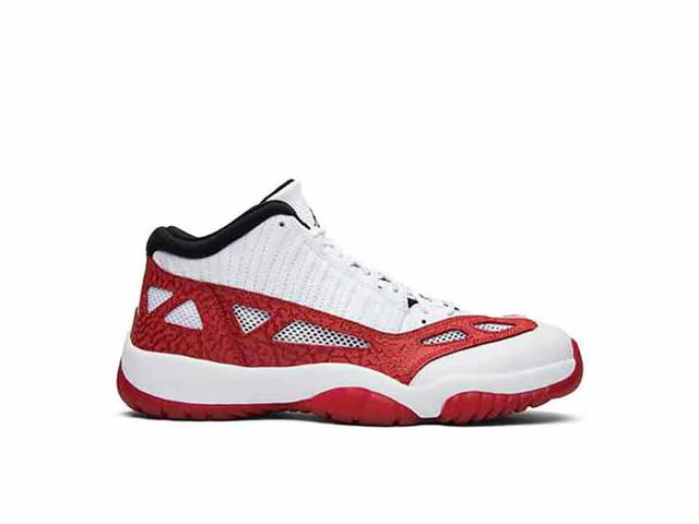 Jordan Jordan 11 Retro Low IE White Gym Red - view 1