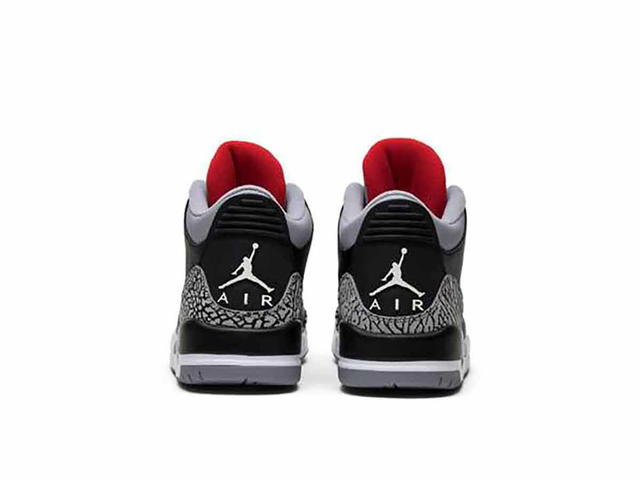 Jordan Jordan 3 Retro Black Cement CDP (2008) - view 2