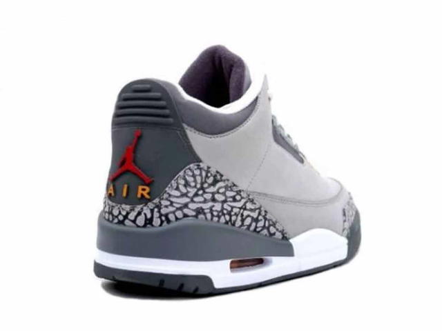 Jordan Jordan 3 Retro Cool Grey (2007) - view 2
