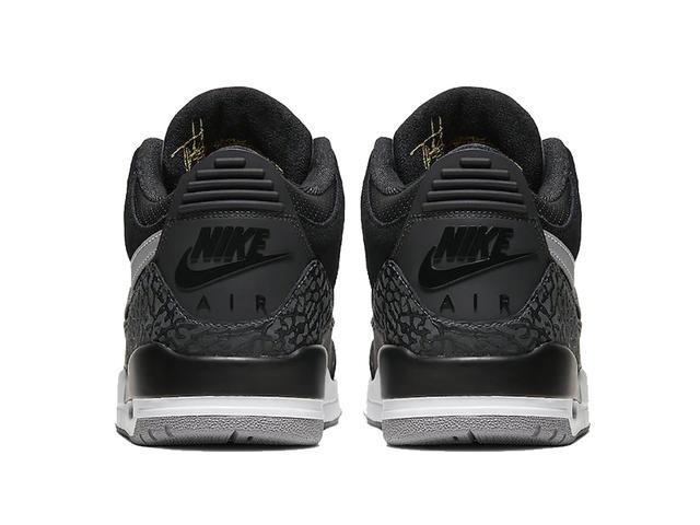 Jordan Jordan 3 Retro Tinker Black Cement Gold - view 2