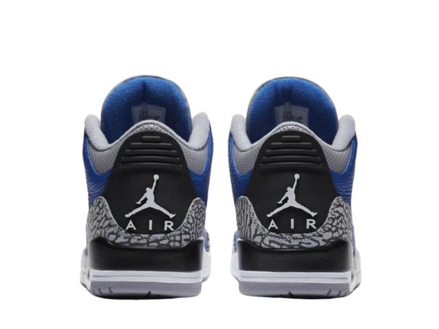 Jordan Jordan 3 Retro Varsity Royal Cement - view 2