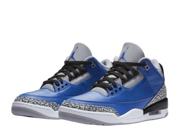 Jordan Jordan 3 Retro Varsity Royal Cement - view 3