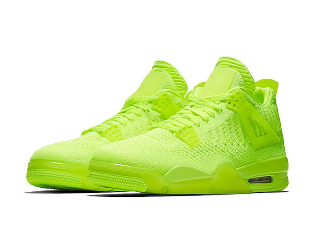 Jordan Jordan 4 Retro Flyknit Volt - view 3