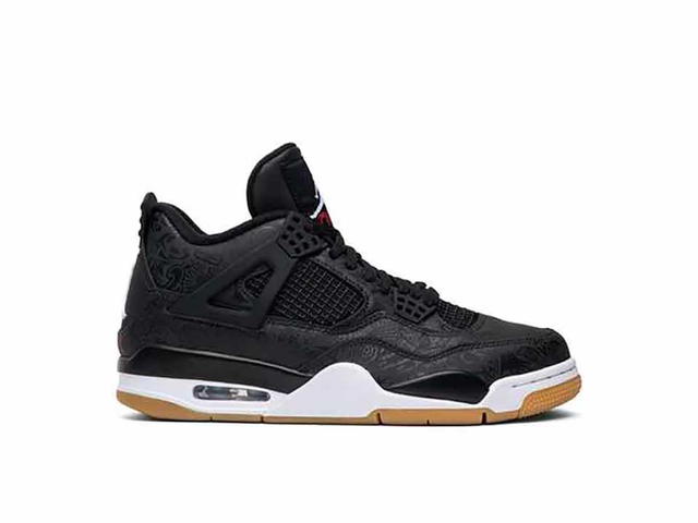 Jordan Jordan 4 Retro Laser Black Gum - view 1